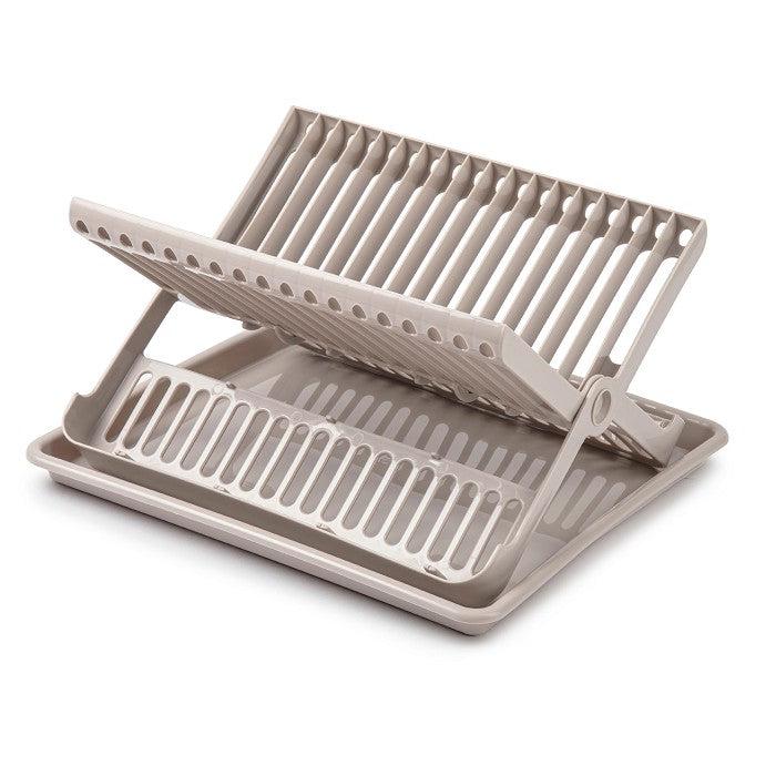Dish Drainer With Tray And Drip Tray - Assorted Colours-8414926438670-Bargainia.com