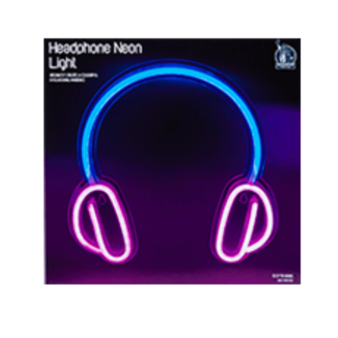 Headphone Neon Light Sign