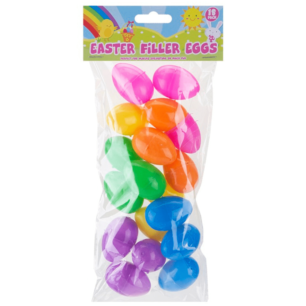 18Pk 4.5Cm Easter Filler Eggs 5050565517012 only5pounds-com