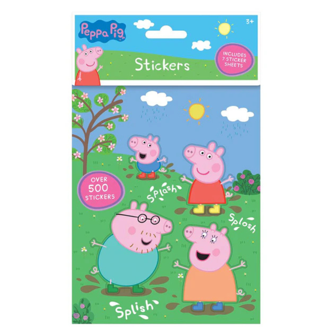 Peppa Pig 500 Stickers Set