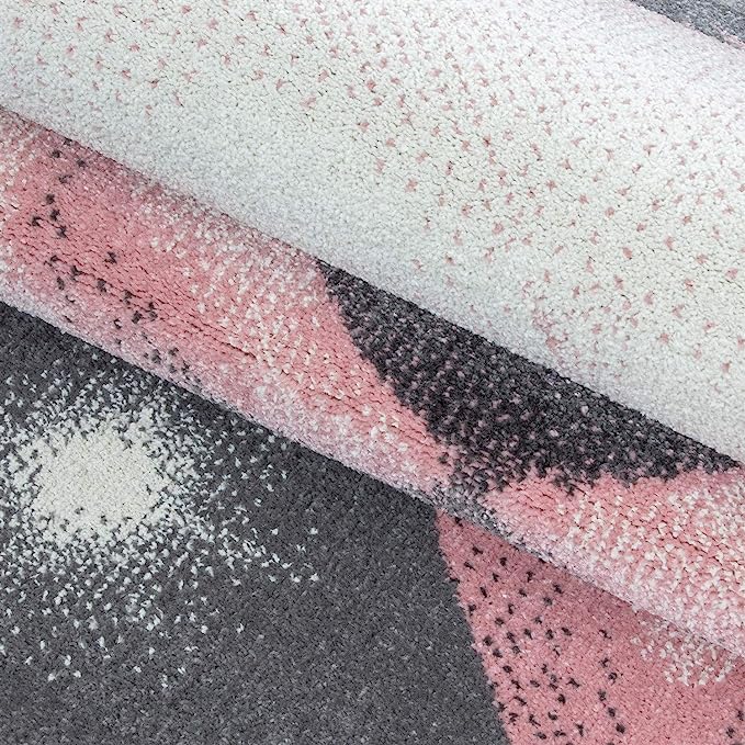 Pink Bear Kids Rug - Bambi-5056150253327-Bargainia.com