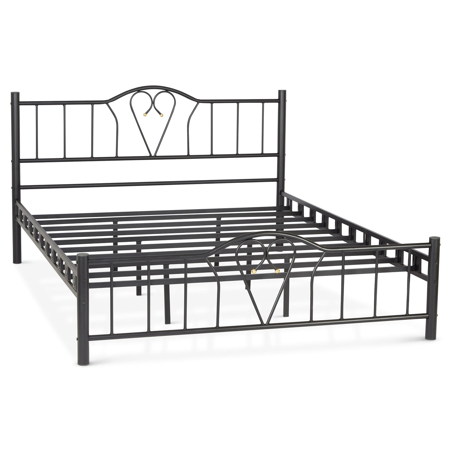 Orkide Metal 5FT King Size Bed Frame - Black