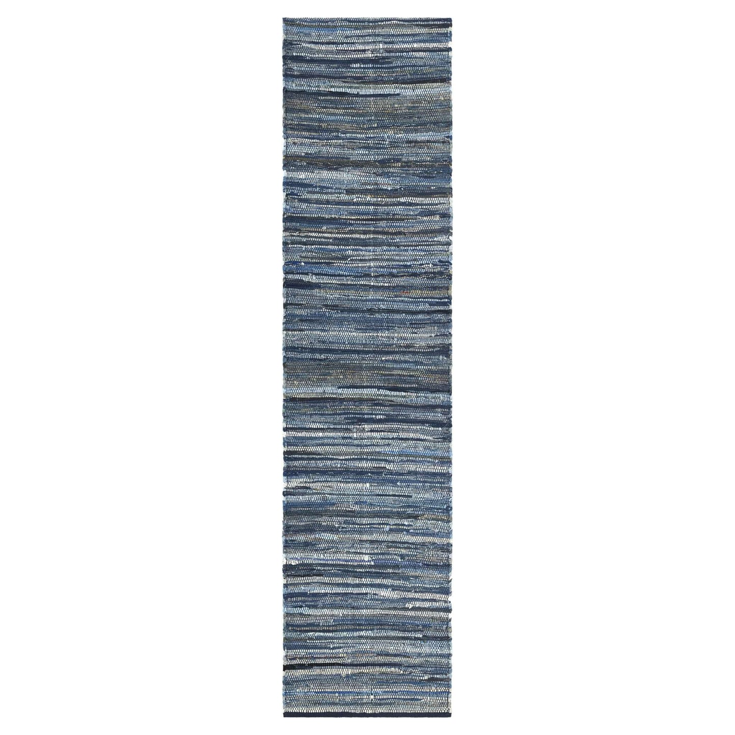 Chindi Handwoven Denim Recycled Rag Rug