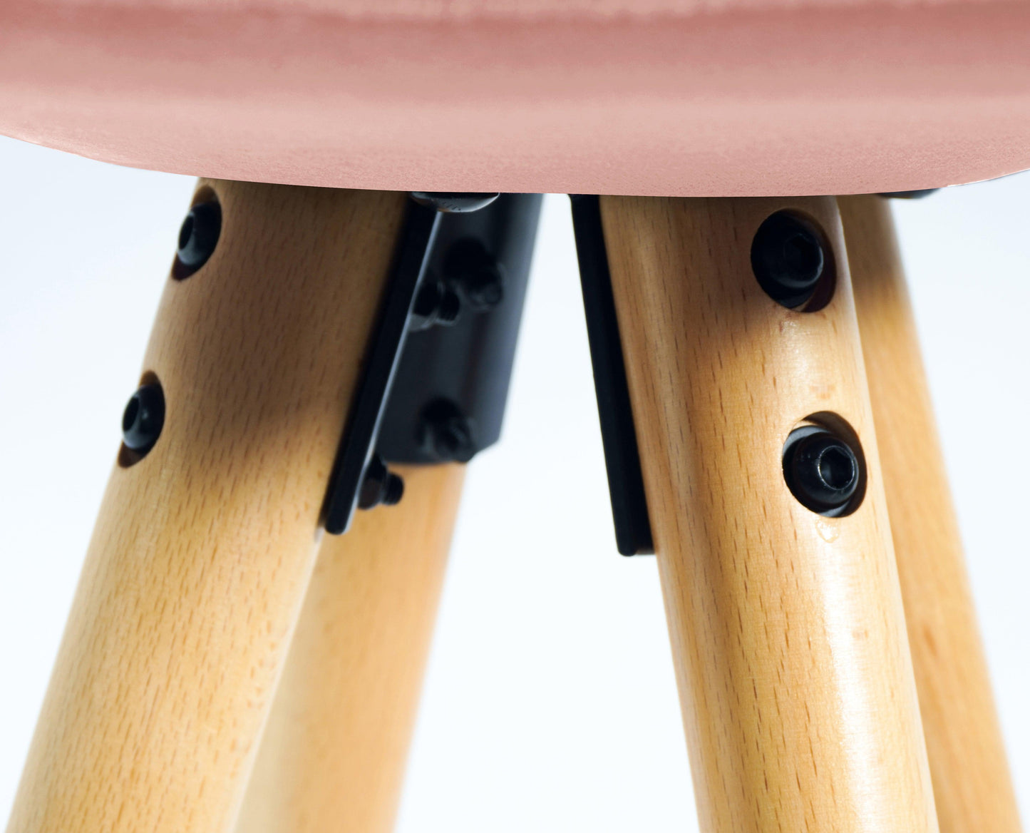 Barcelona Bar Stools - Set Of 2 - Rose Pink-5056150252832-Bargainia.com