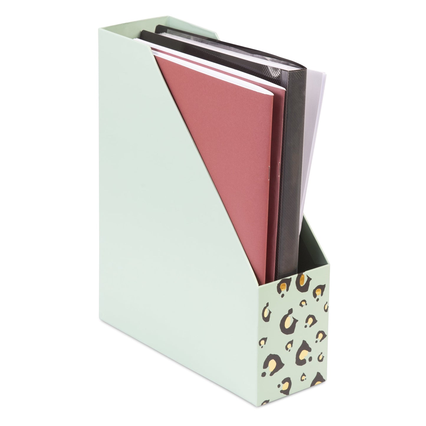 Desk Organiser Set - Mint Green - 4 Pcs-8718964077441-Bargainia.com
