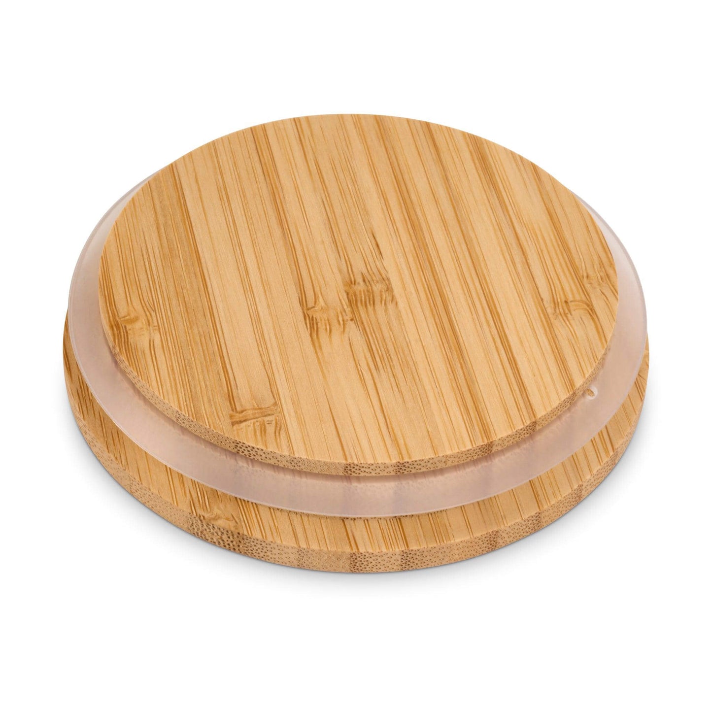 Brabantia Pure Food Glass Storage Jar With Bamboo Lid 350ML-5415252018805-Bargainia.com