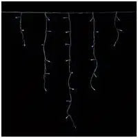 Premier 960 LED Snowing Icicles - Blue & White Mix-15053844155186-Bargainia.com
