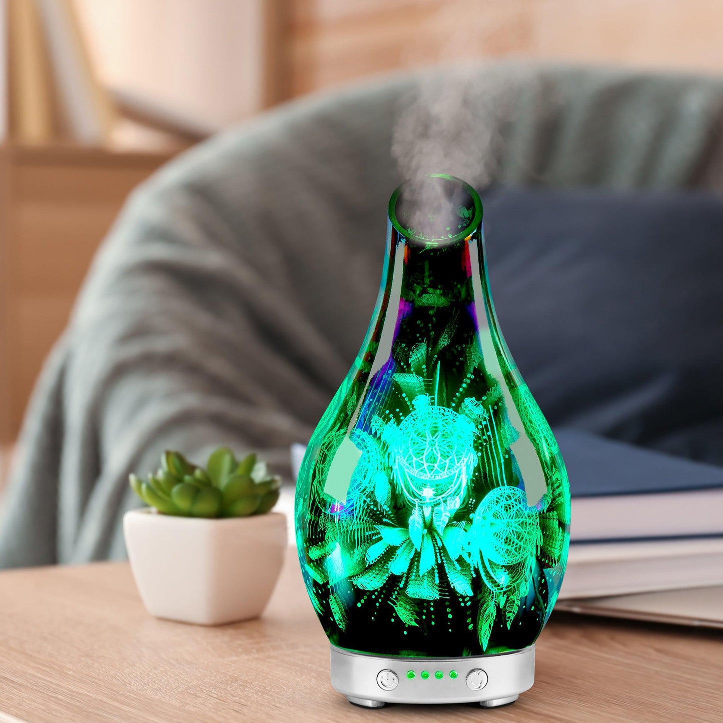 Desire Dreamcatcher Colour Changing Aroma Humidifier-5010792469669-Bargainia.com