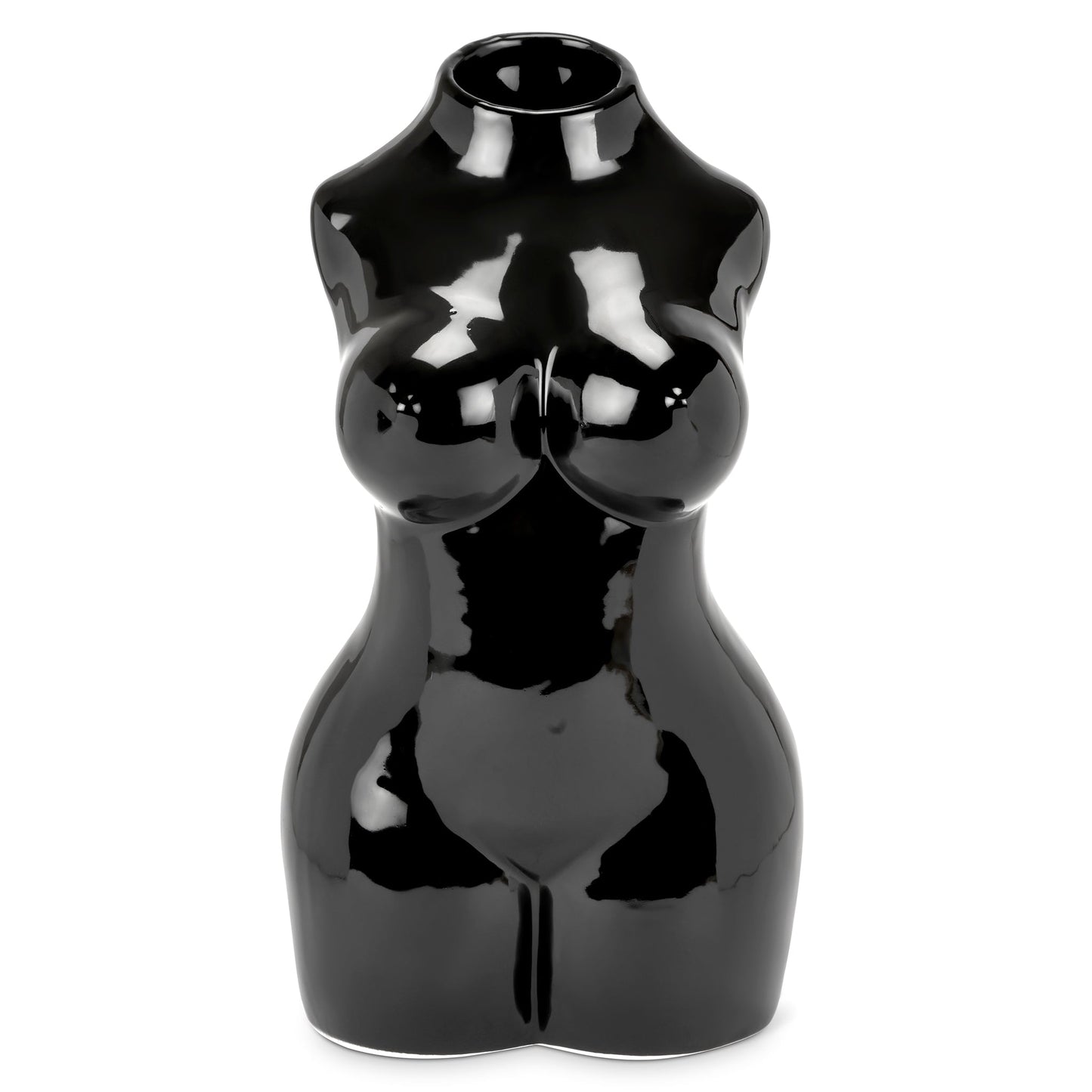 Female Silhouette Body Vase - 29cm - Assorted Colours-Bargainia.com