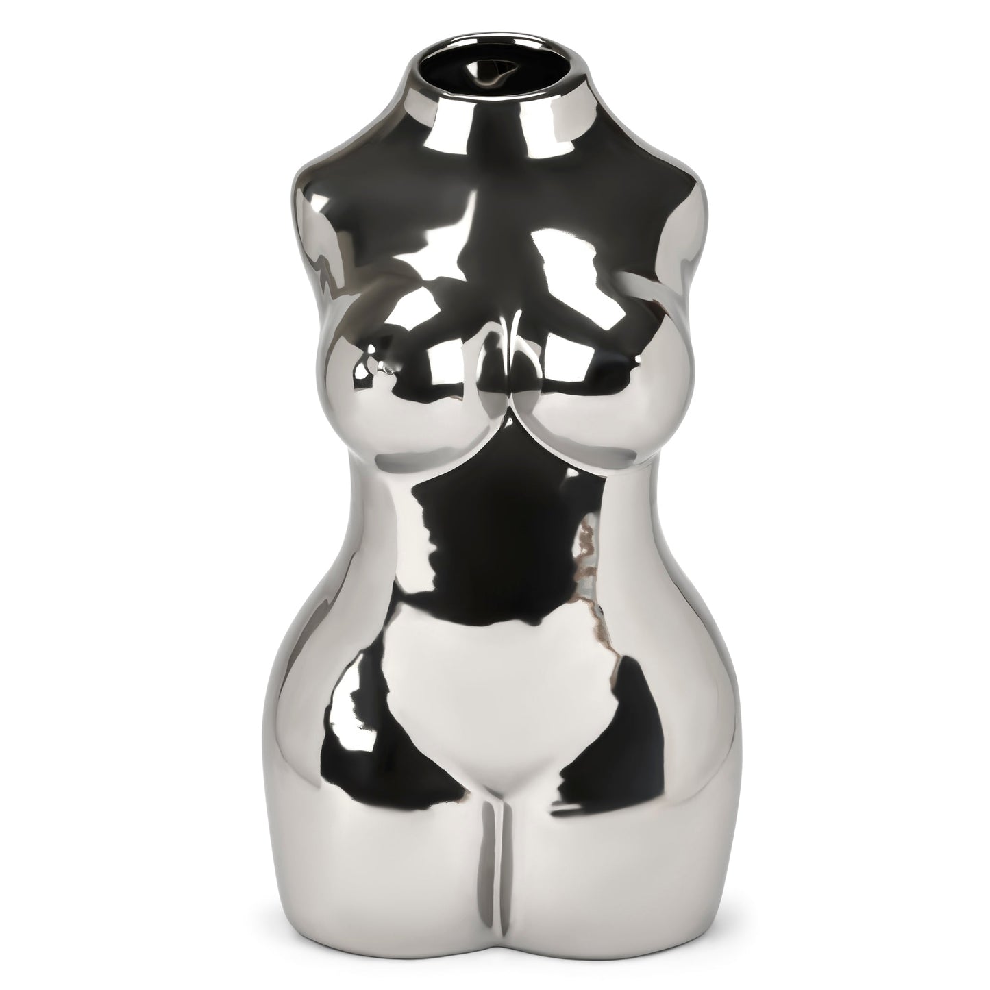 Female Silhouette Body Vase - 29cm - Assorted Colours-Bargainia.com