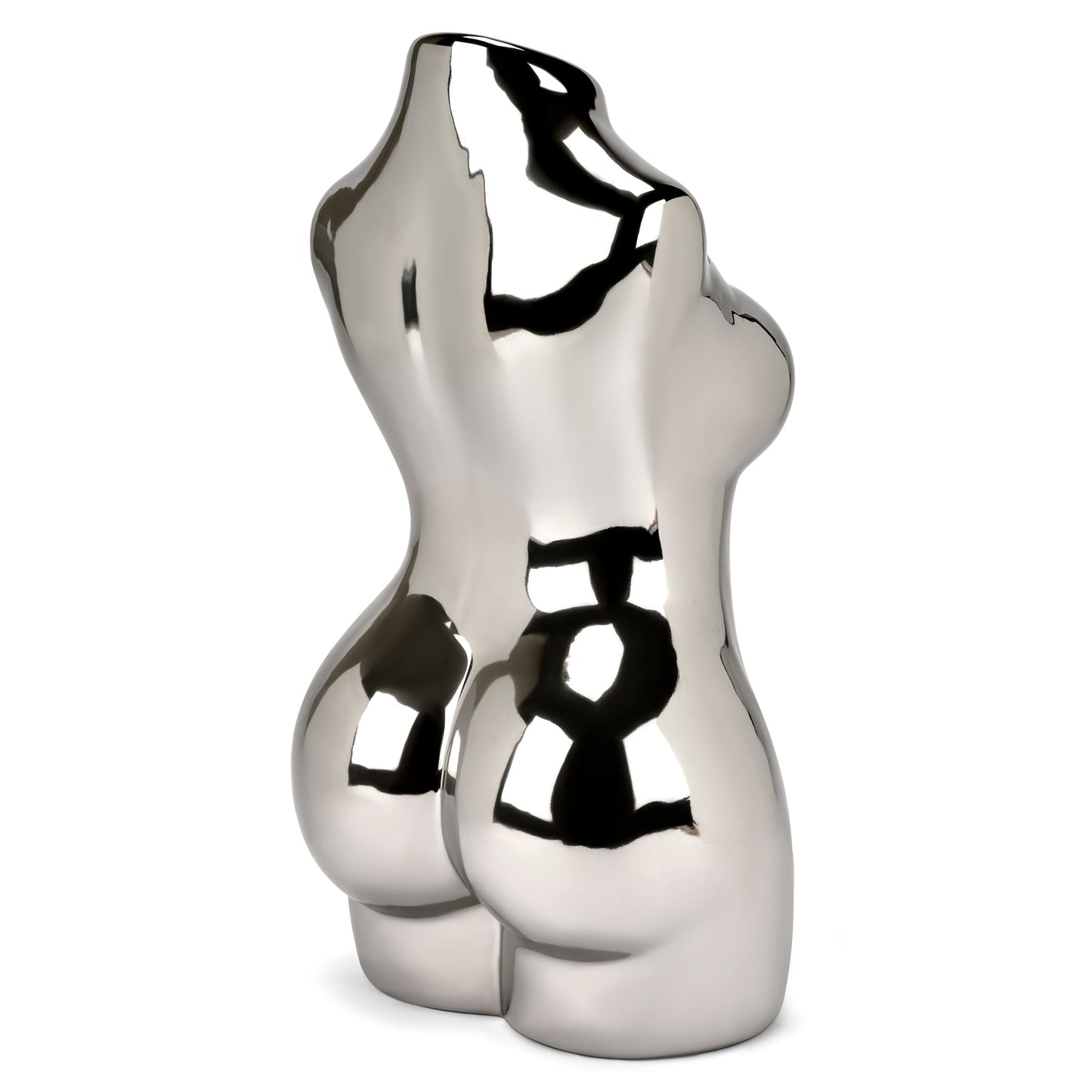 Female Silhouette Body Vase - 29cm - Assorted Colours-Bargainia.com