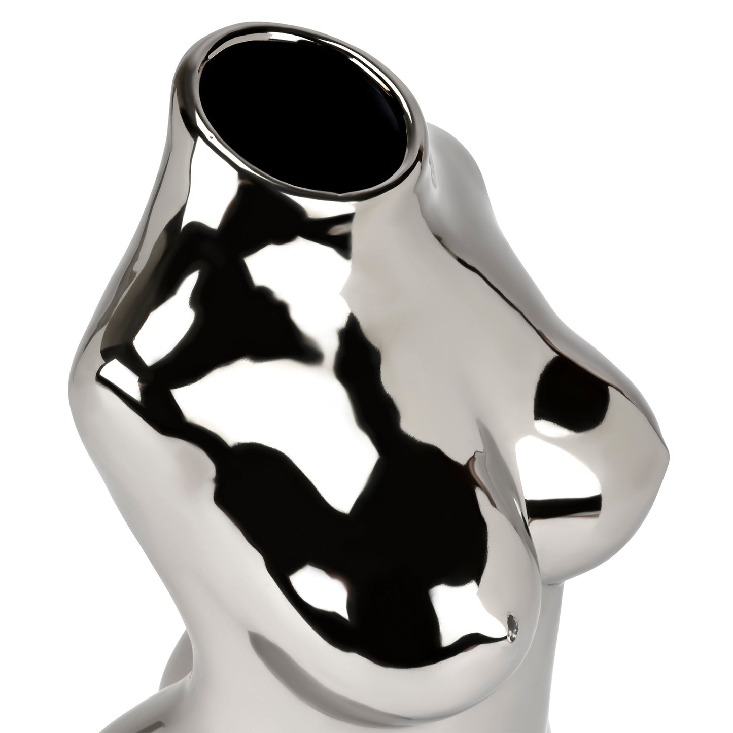 Female Silhouette Body Vase - 29cm - Assorted Colours-Bargainia.com