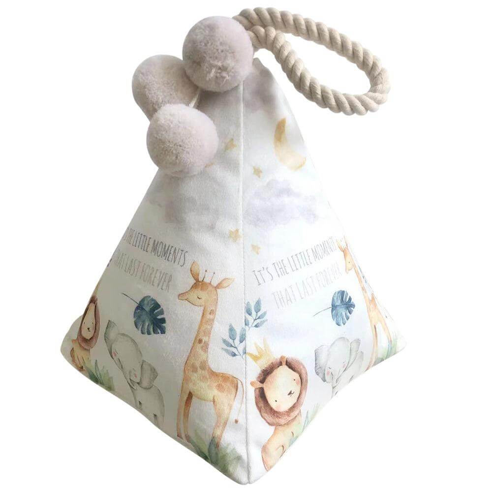 Little Moments Safari Fabric Doorstop-5010792493541-Bargainia.com