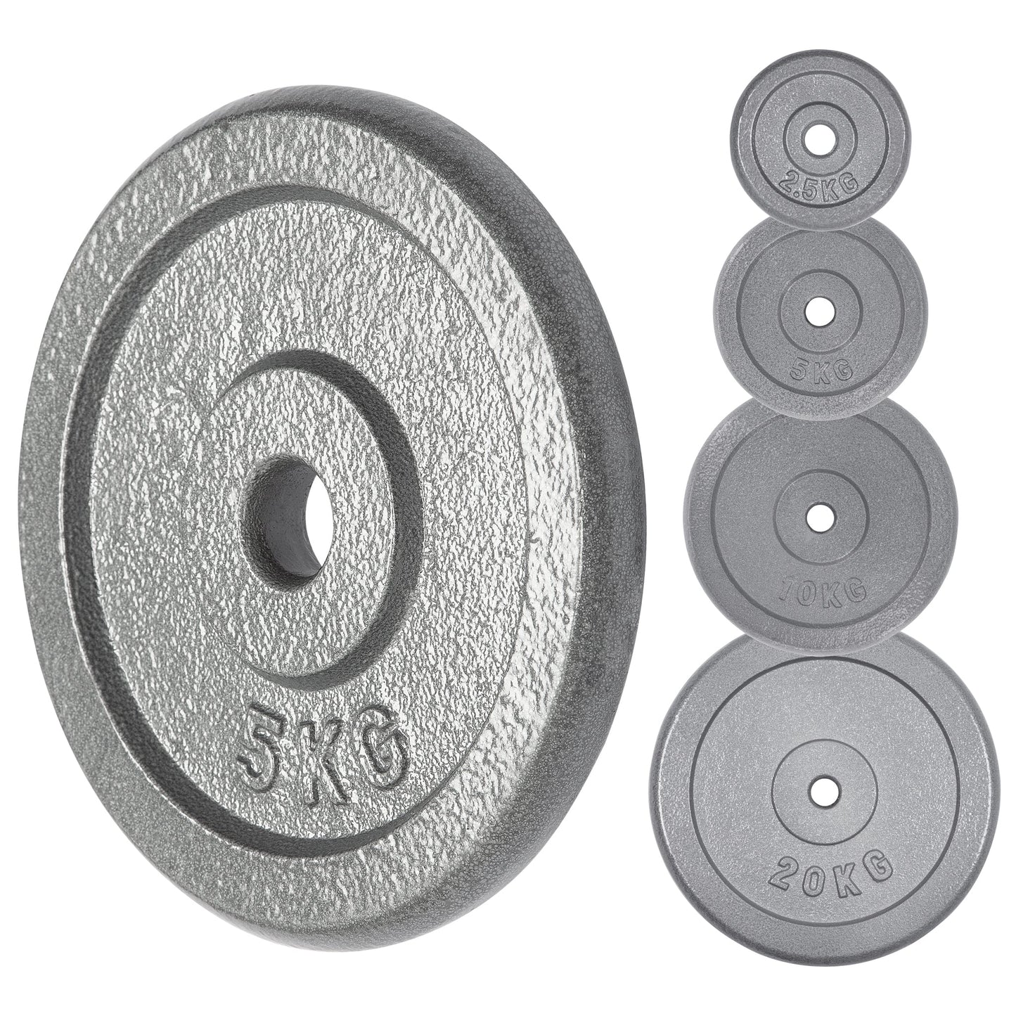 Hammerstone Iron Plates - 5kg-Bargainia.com