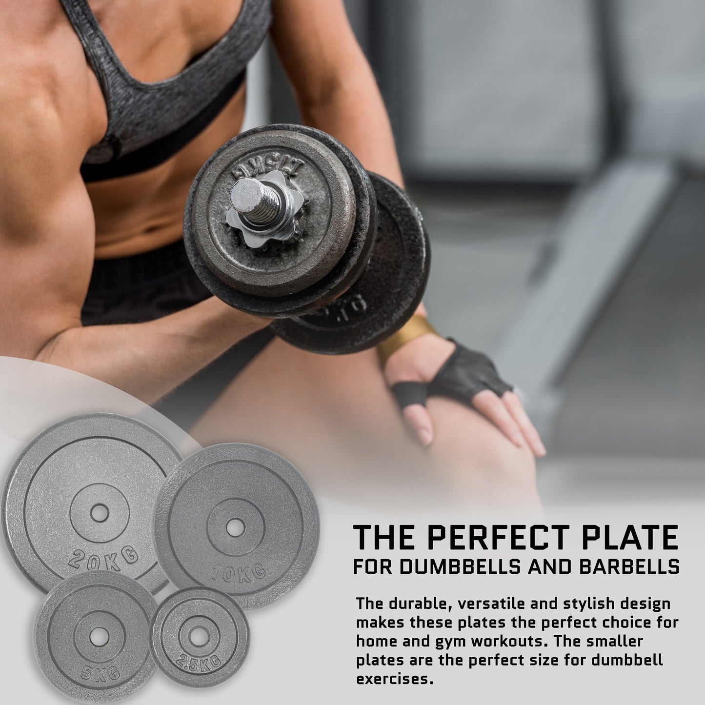 Hammerstone Iron Plates - 5kg-Bargainia.com