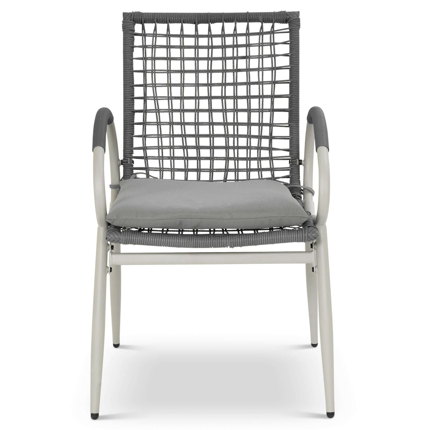 Nissi Outdoor 5-Piece Rattan Dining Set - Grey or Green