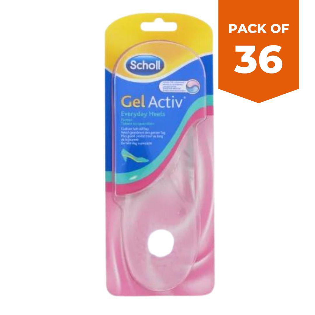 Scholl Gel Activ Everyday Pumps Insoles-Bargainia.com