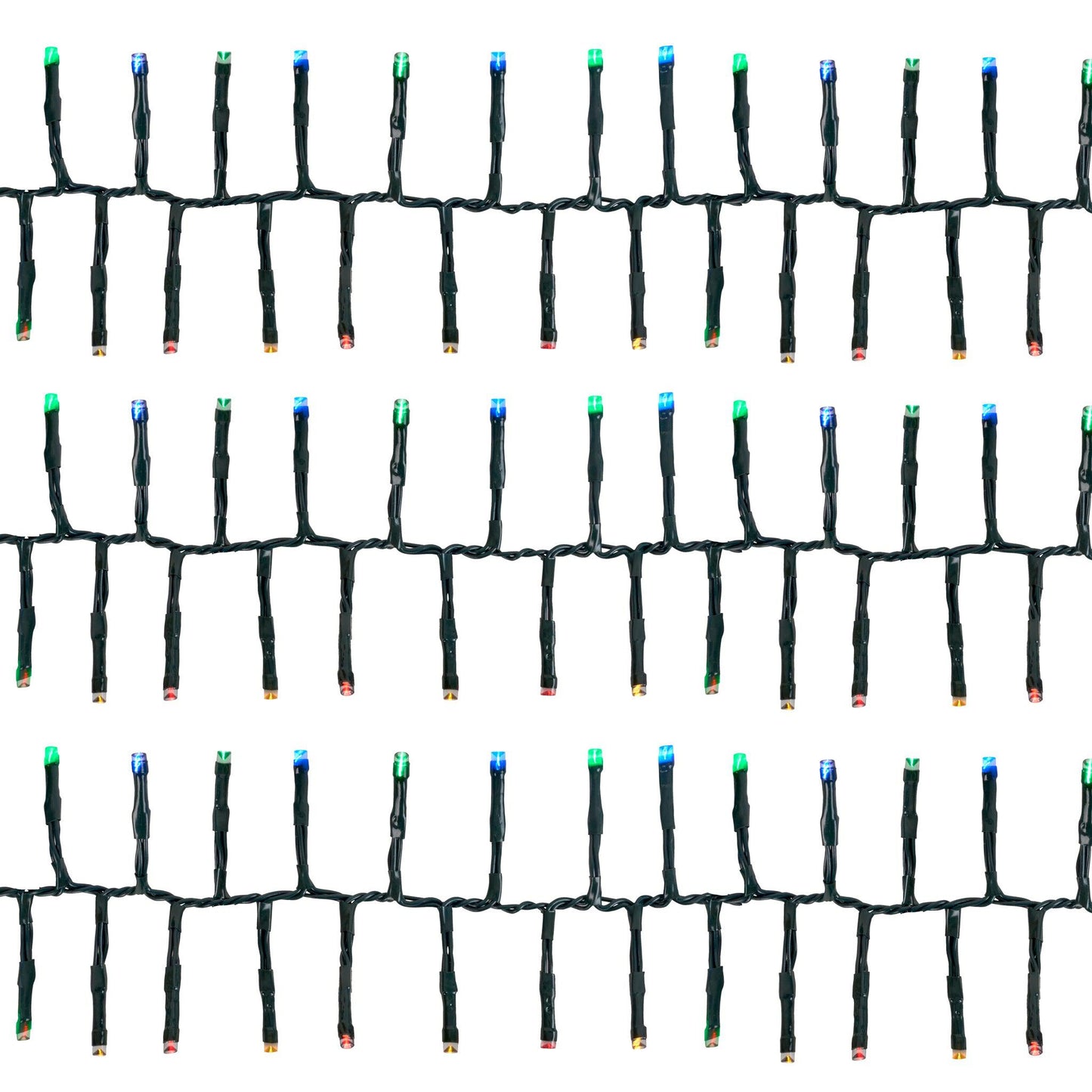960 LED Cluster Lights - Multi Colour - 12M-5050565535658-Bargainia.com
