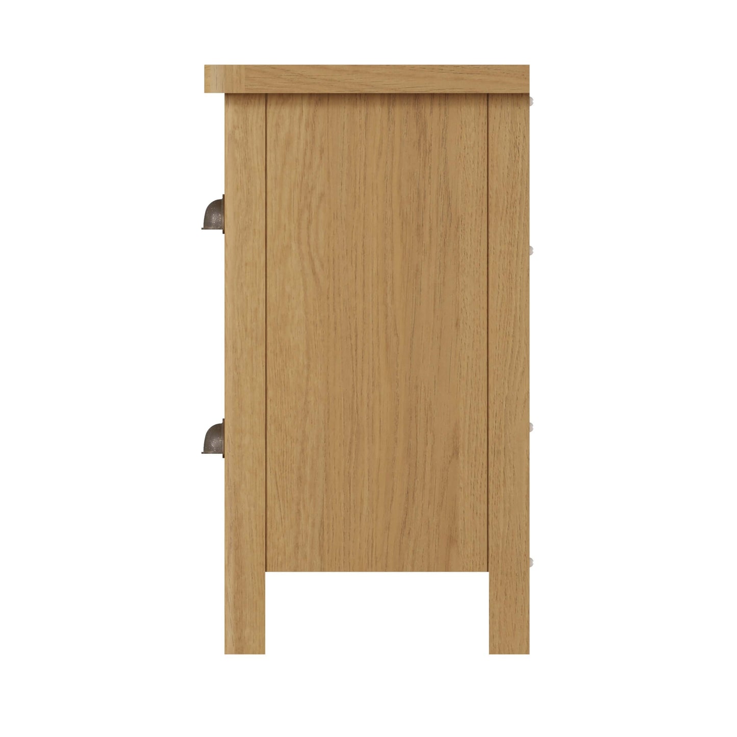 Clara Rustic Oak Small Bedside Cabinet