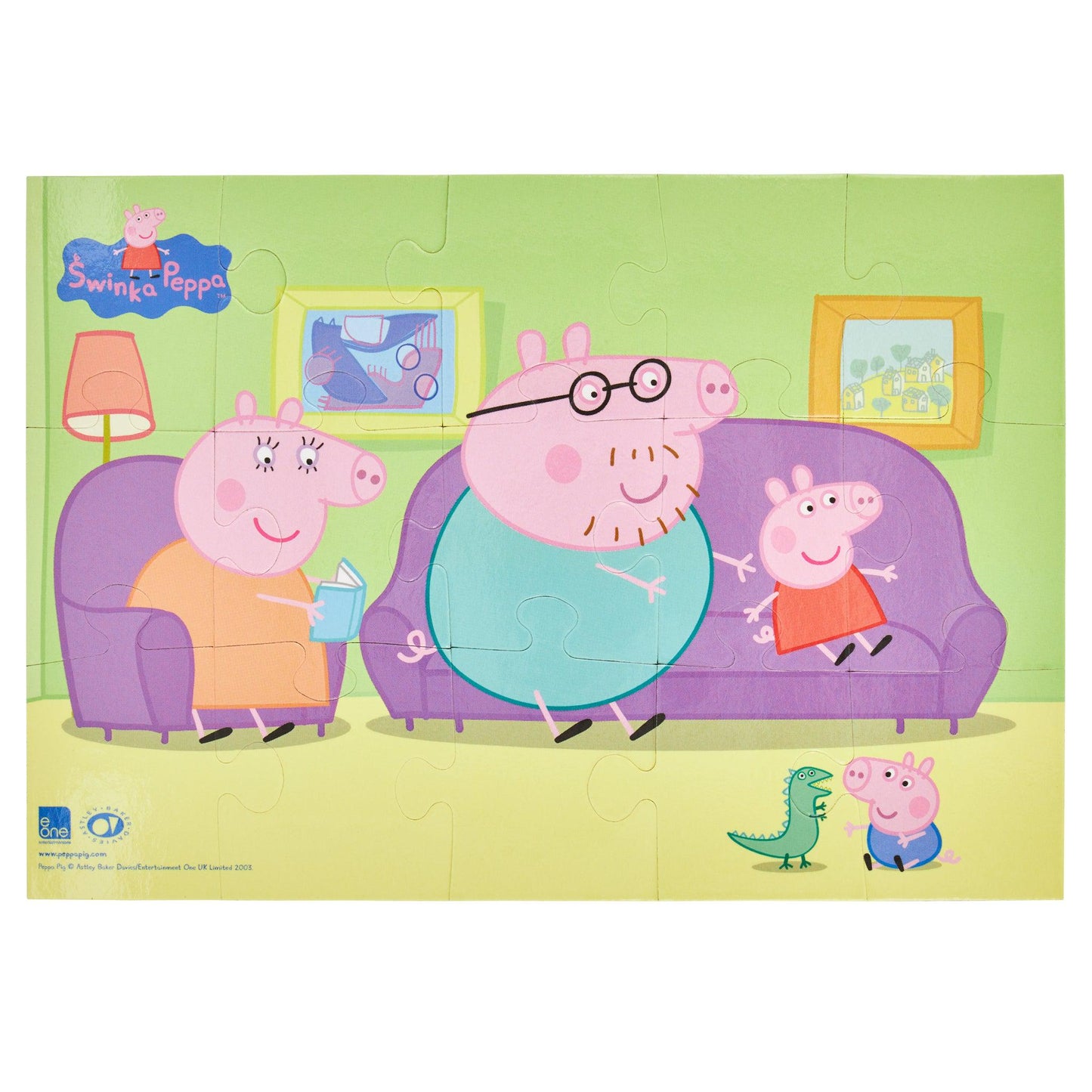 Magnetic Peppa Pig Puzzle - Assorted-Bargainia.com