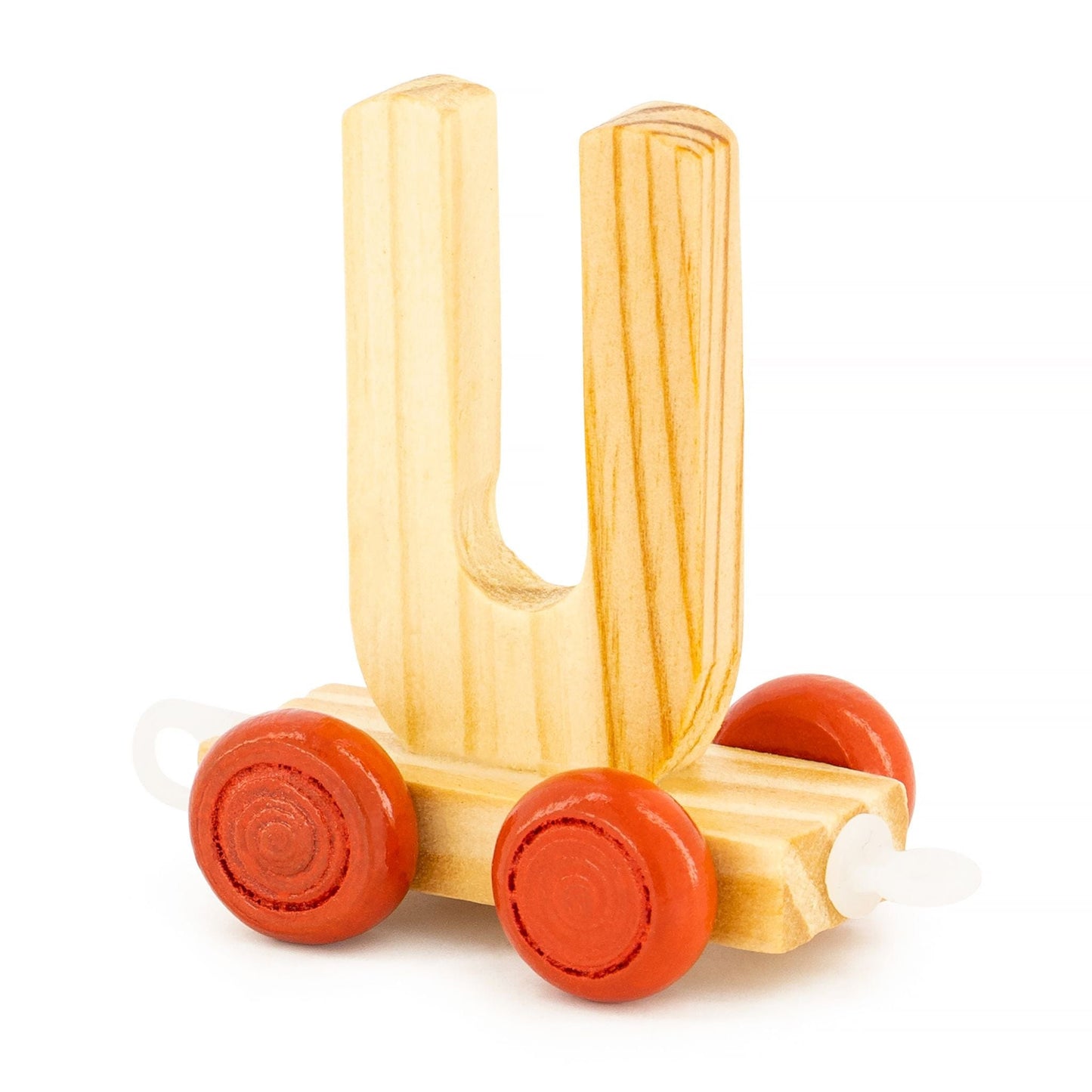 Alphabet Wooden Train "U" only5pounds-com
