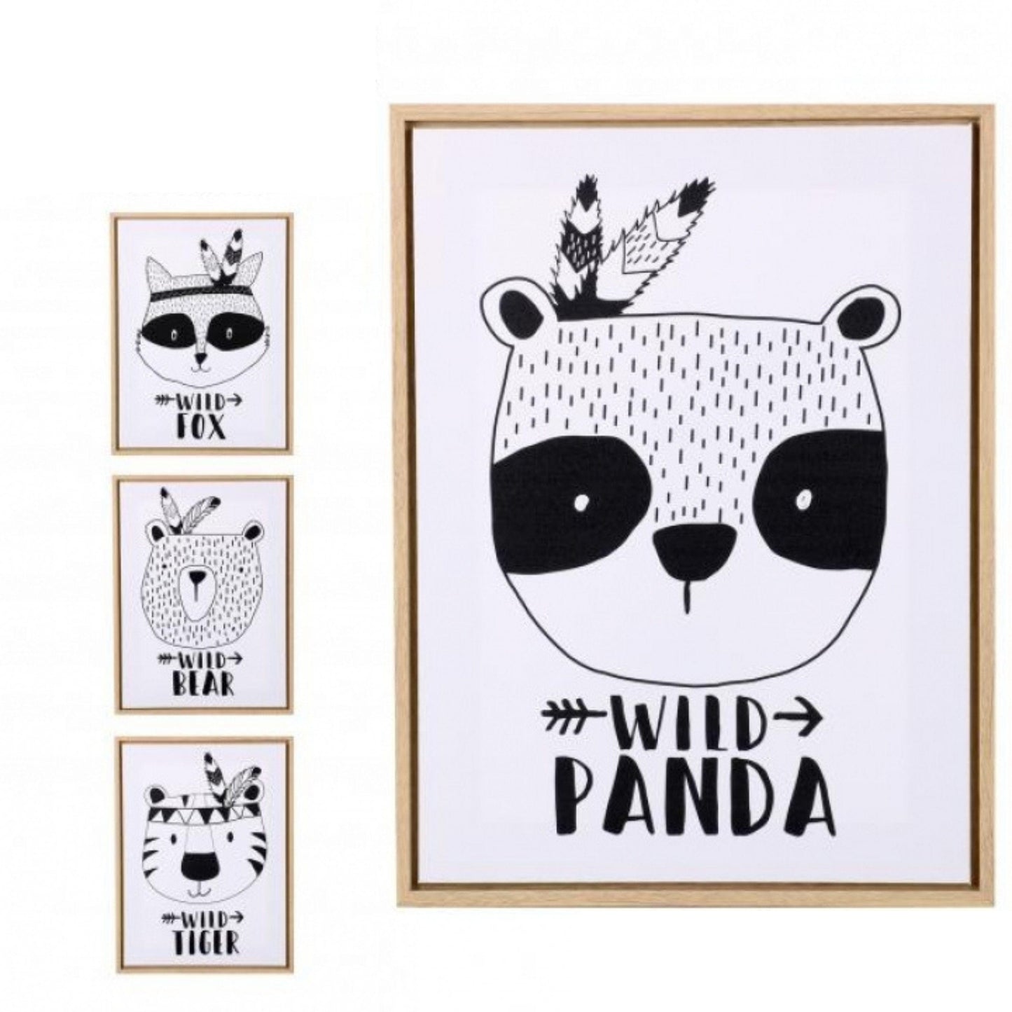 Canvas Printed Frame - 30 x 40cm - Assorted Designs
