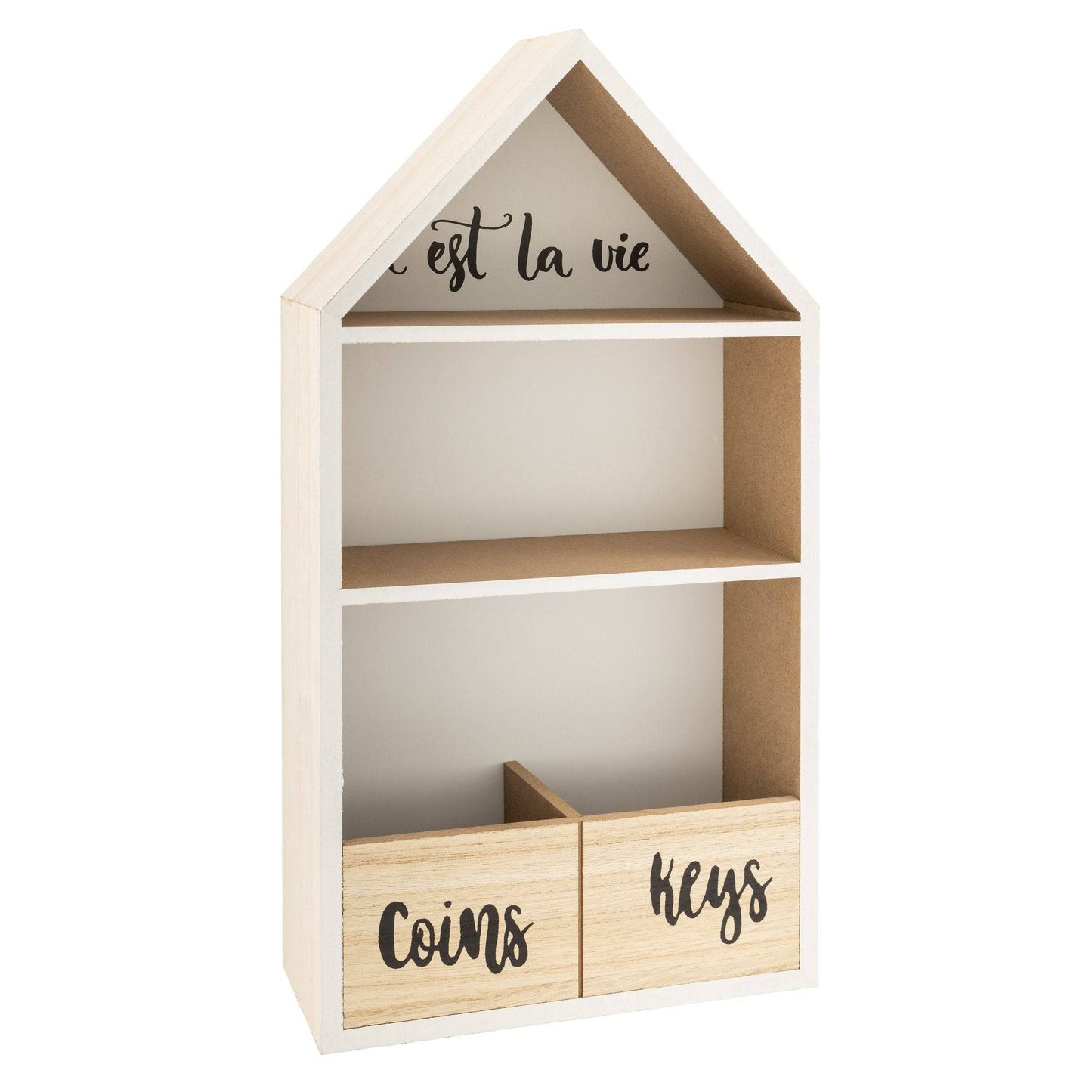 Coins and Keys Storage Rack - White-8718226907356-Bargainia.com