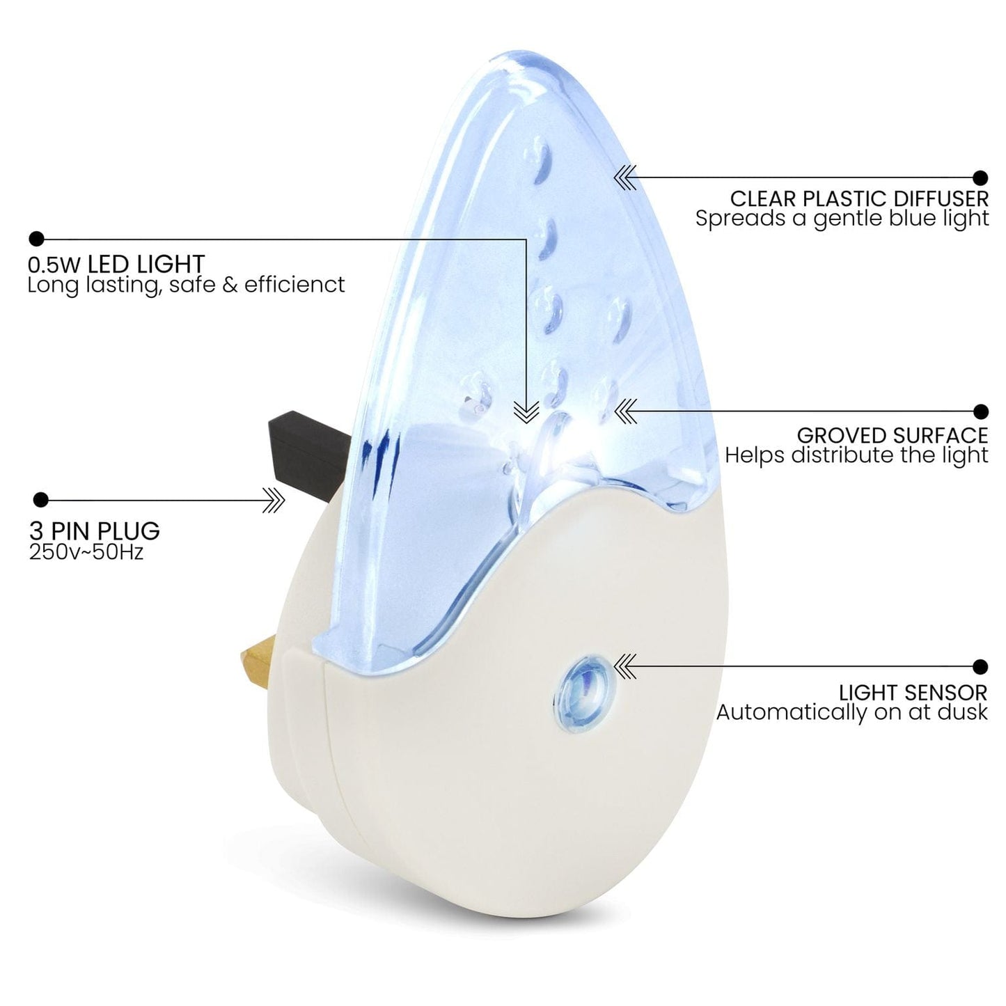 Dusk To Dawn Night Light 5024996832945 only5pounds-com