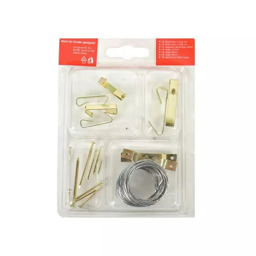Picture Hanging Kit - 20pcs-4388441132785-Bargainia.com