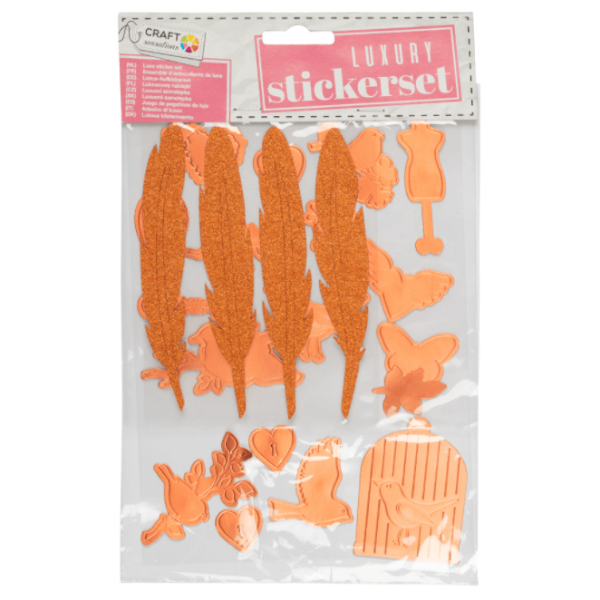 Luxury Stickers Set - Terracotta 8719747590553 only5pounds-com