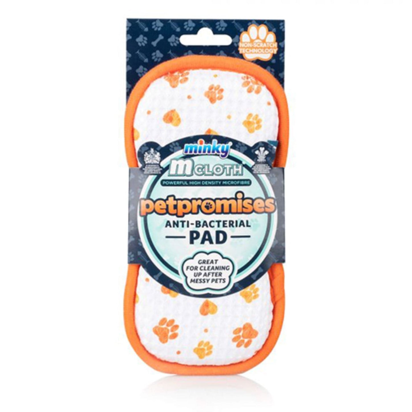 Minky M Cloth Anti-Bacterial Pet Promises Pad 5010353324277 only5pounds-com