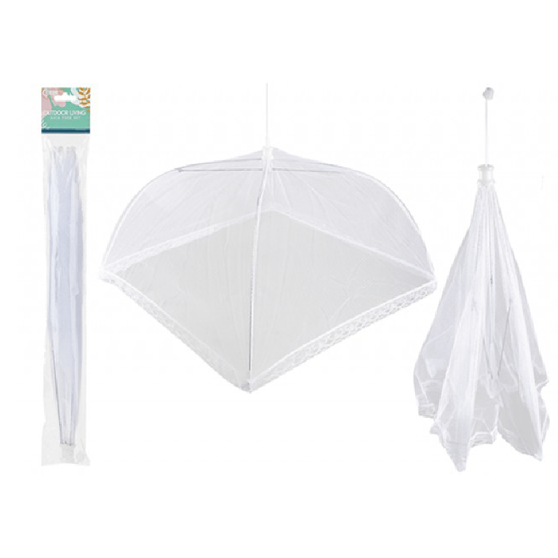 Collapsible Net Mesh Food Cover - 17"-5050565535252-Bargainia.com