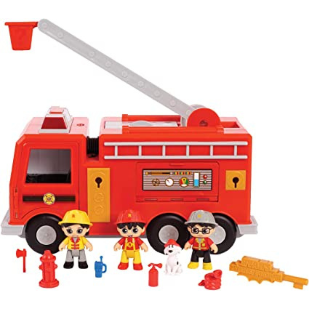 Ryan's World - Ryan's Playdate - Fire Truck-886144796715-Bargainia.com