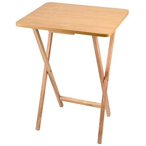 Folding Wooden Side Table Bravich LTD.