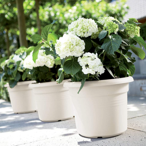 Cotton White Cylinder Pot - 39cm 8711904316242
