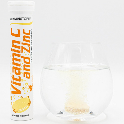 Effervescent Vit C Zinc 20 Tablets