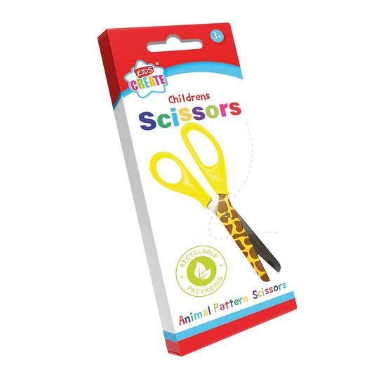 1Pk Animal Print Scissors 5012128594151 only5pounds-com
