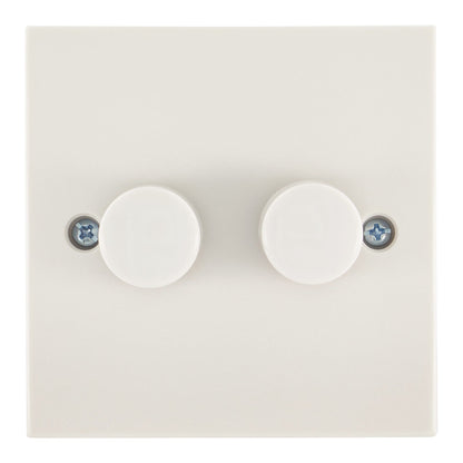 2 Gang 2 Way Dimmer Switch 400W 815246 only5pounds-com