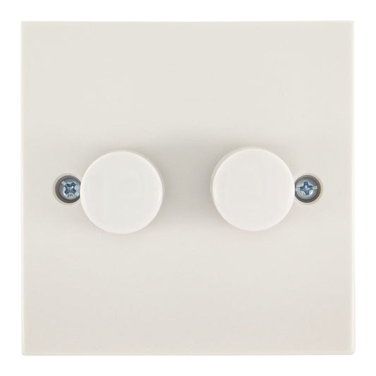 2 Gang 2 Way Dimmer Switch 400W 815246 only5pounds-com