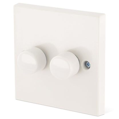 2 Gang 2 Way Dimmer Switch 400W 815246 only5pounds-com