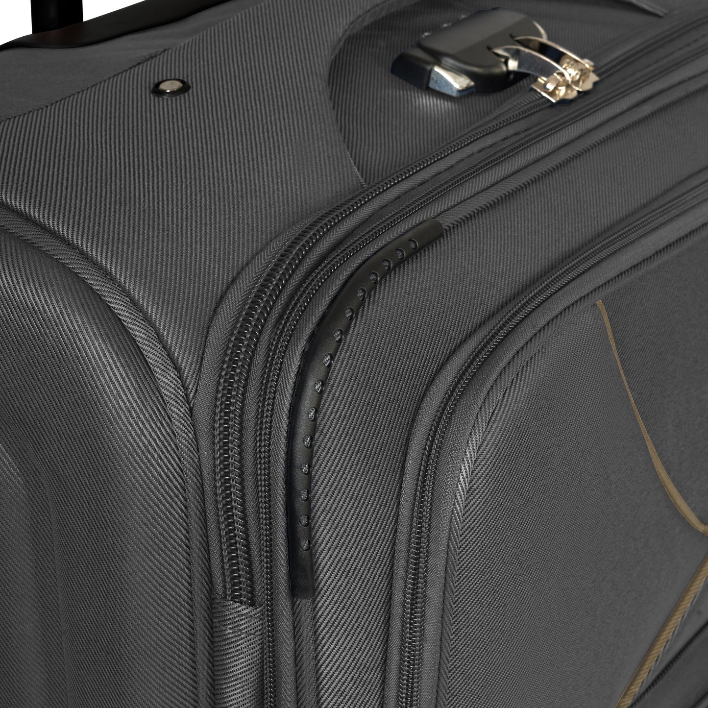 4-Wheel Suitcase Set Soft Shell Luggage, Set of 4 L,M,S,Cabin - Assorted Colours