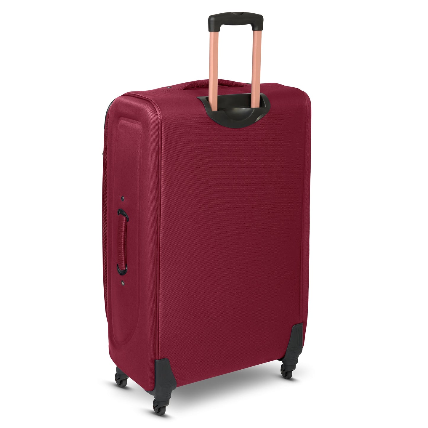 4-Wheel Suitcase Set Soft Shell Luggage, Set of 4 L,M,S,Cabin - Assorted Colours Bargainia