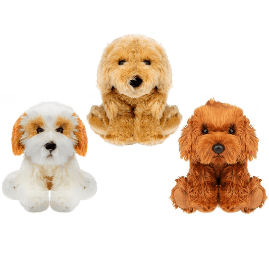 Natural World Doodle Dog Super Soft Plush Toy - 30cm-Bargainia.com