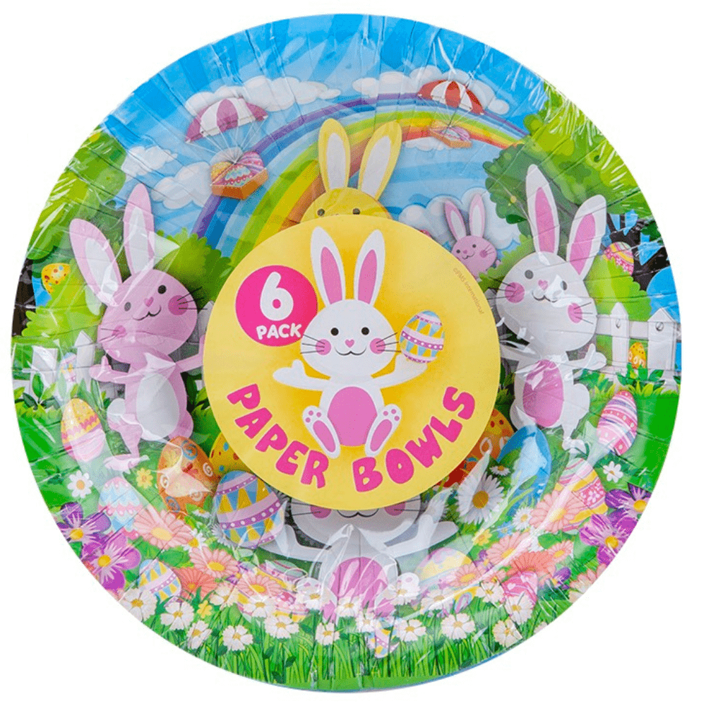 6Pk Easter 6" Paper Bowl 5050565678942 Bargainia