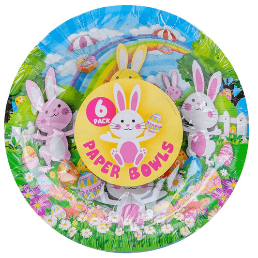 6Pk Easter 6" Paper Bowl 5050565678942 Bargainia