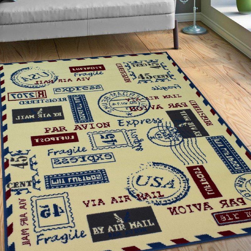 Postcard Rug | Bargainia.com | Free UK Delivery