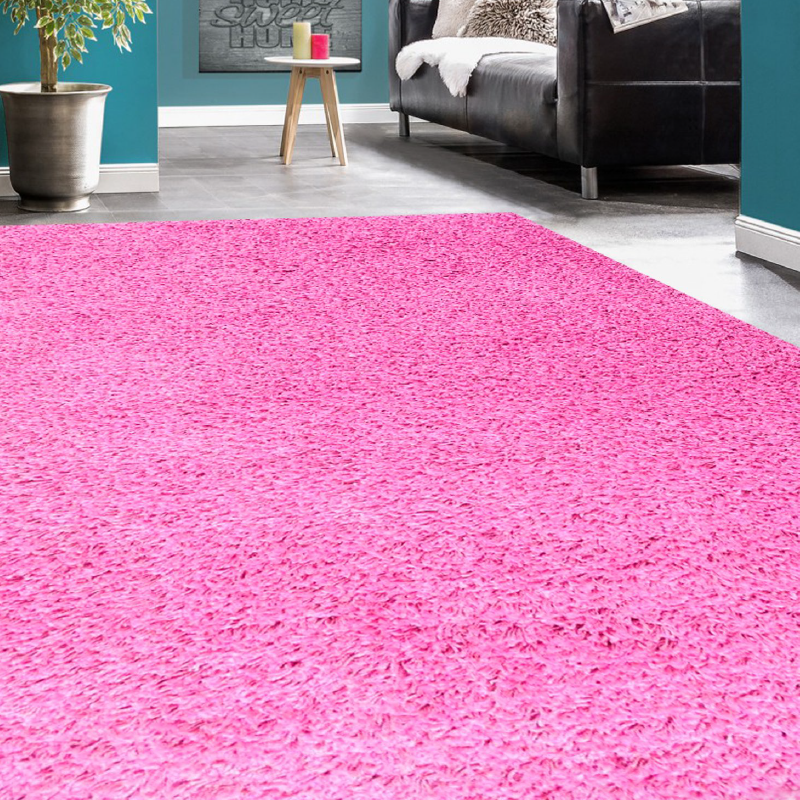 Pink Shaggy Rug | Rug Masters | Free UK Delivery