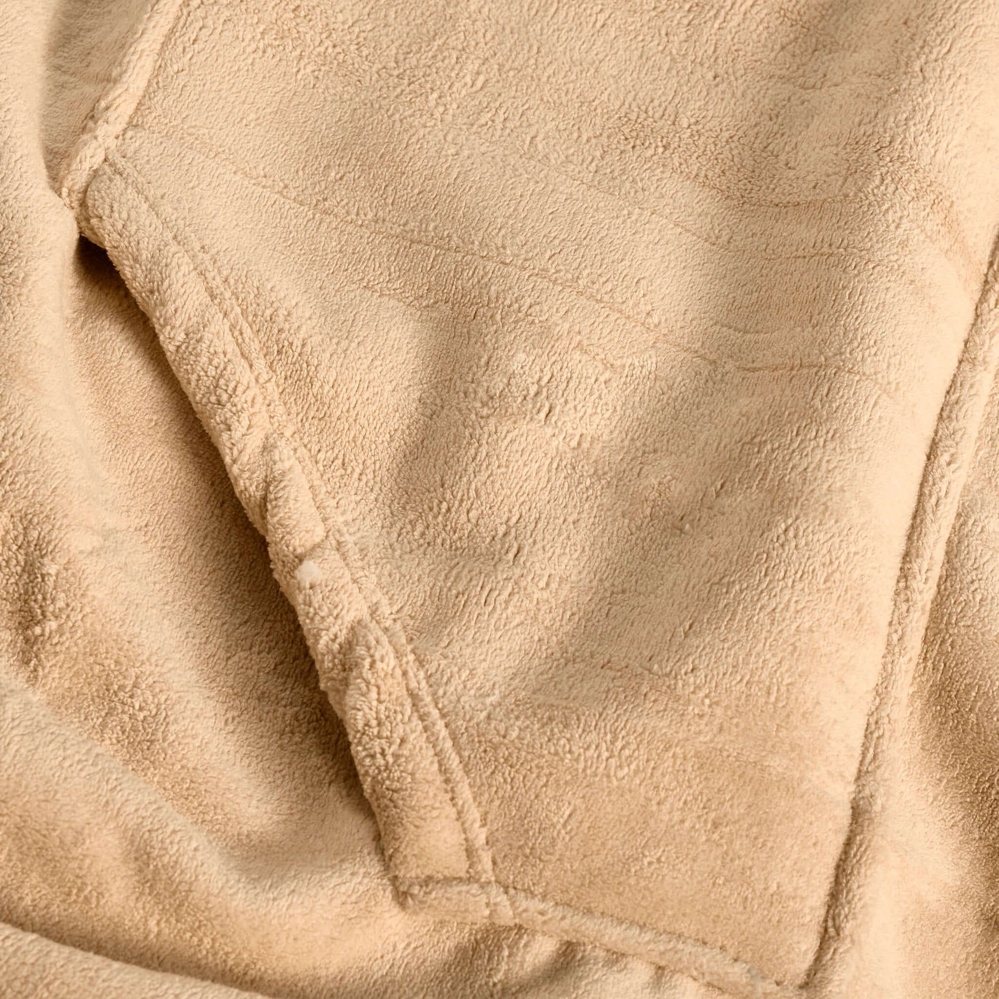Hibernate Collection Oversized Super Soft Coral Fleece Sherpa Hoodie One Size-Bargainia.com