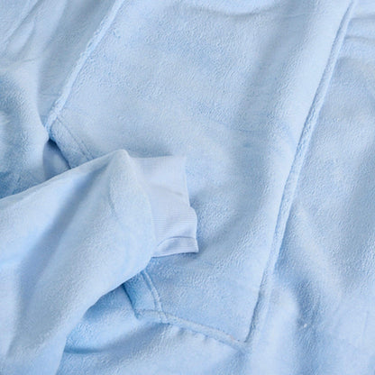 Hibernate Collection Super Soft Coral Fleece Hoodie One Size-Bargainia.com