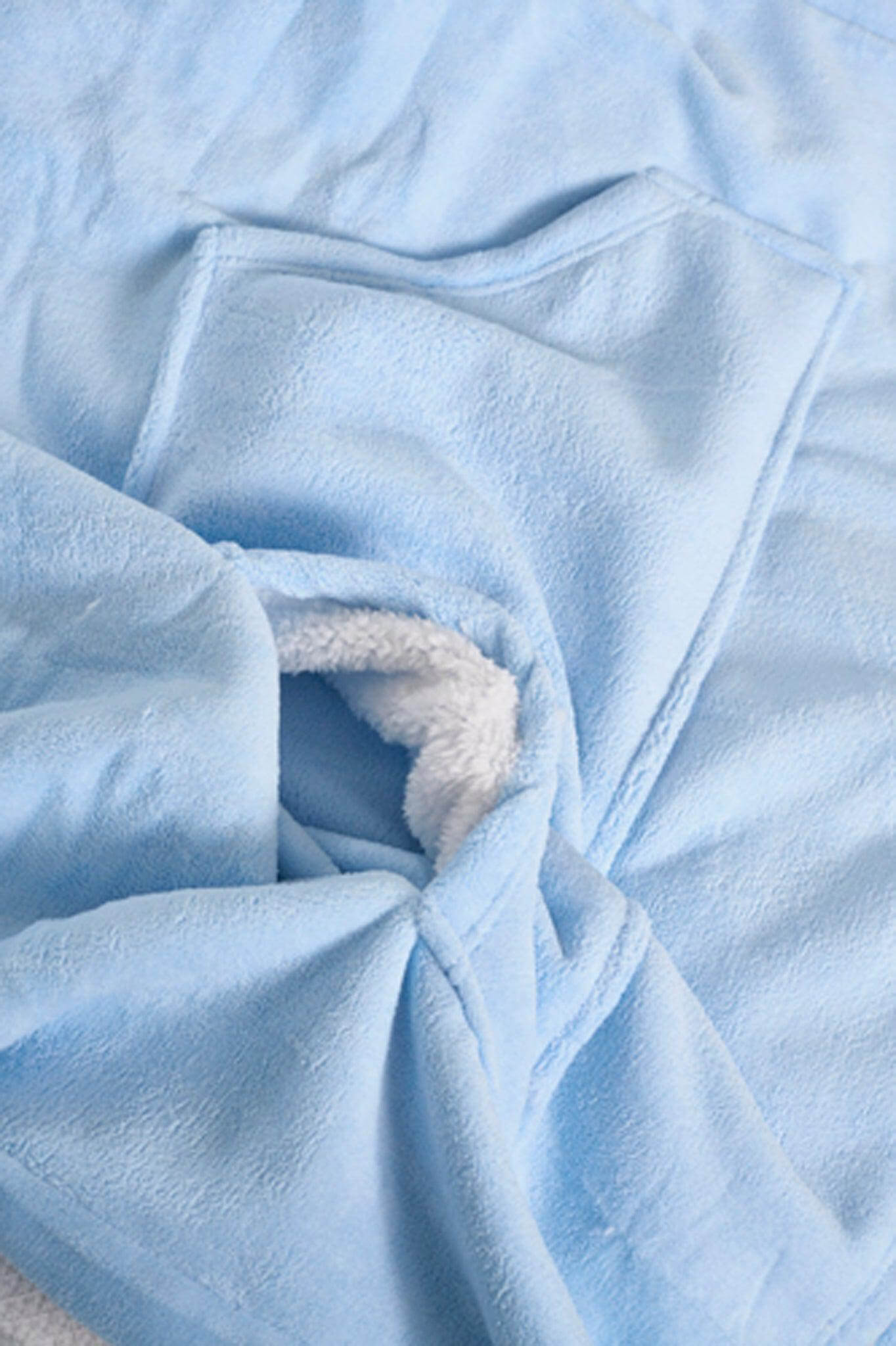 Hibernate Collection Super Soft Coral Fleece Hoodie One Size-Bargainia.com